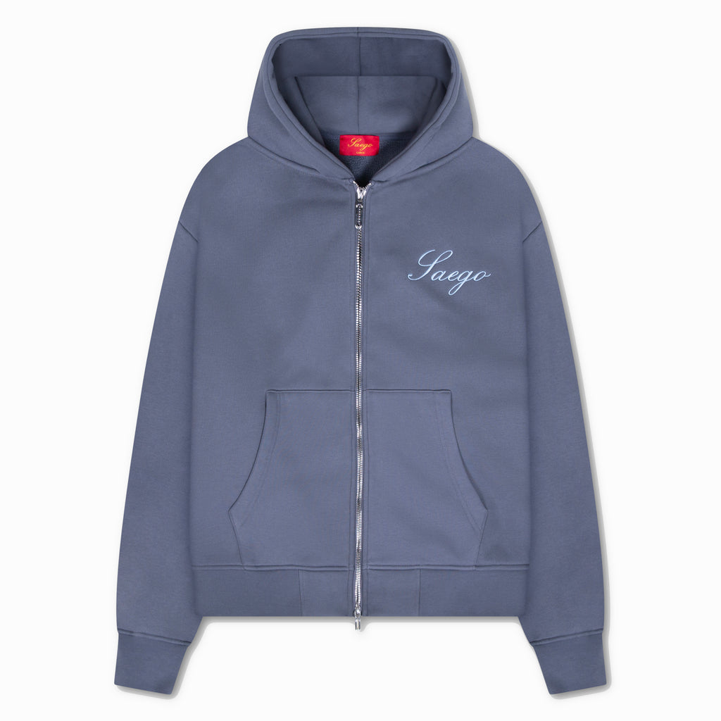 Ash Blue Zip-Up