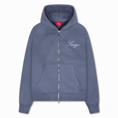 Ash Blue Zip-Up