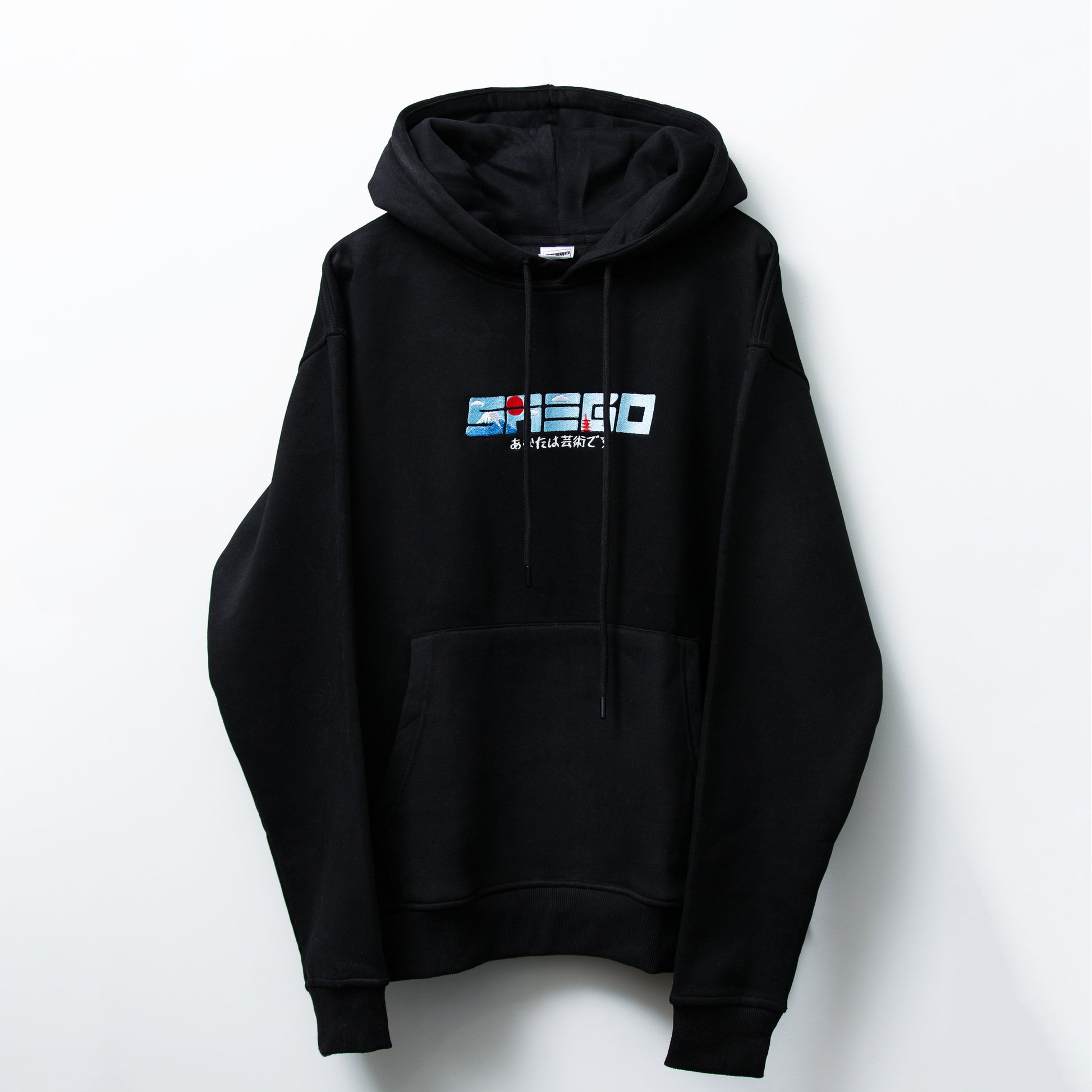Fuji Black Essential Hoodie